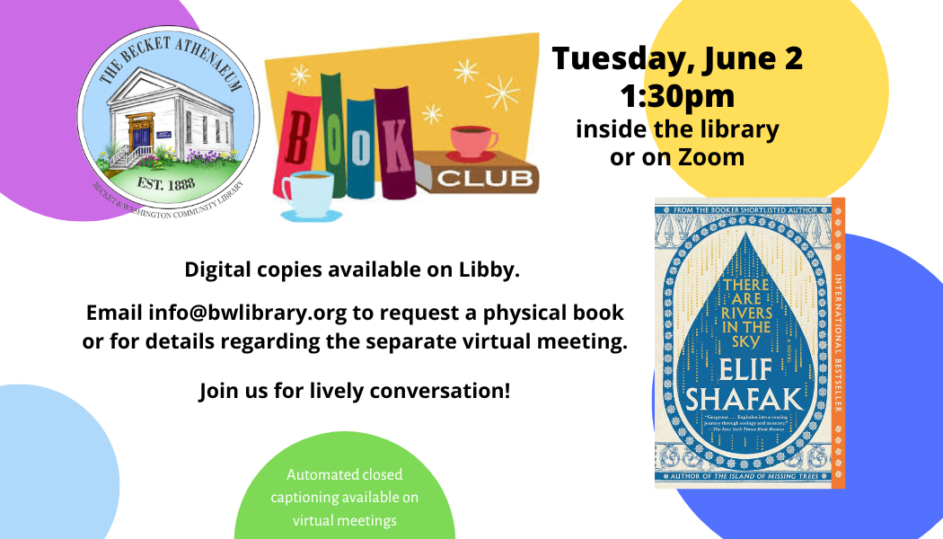 Book Club - “There Are Rivers in the Sky”