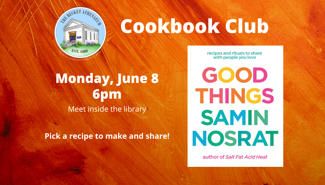 Cookbook Club - “Good Things”