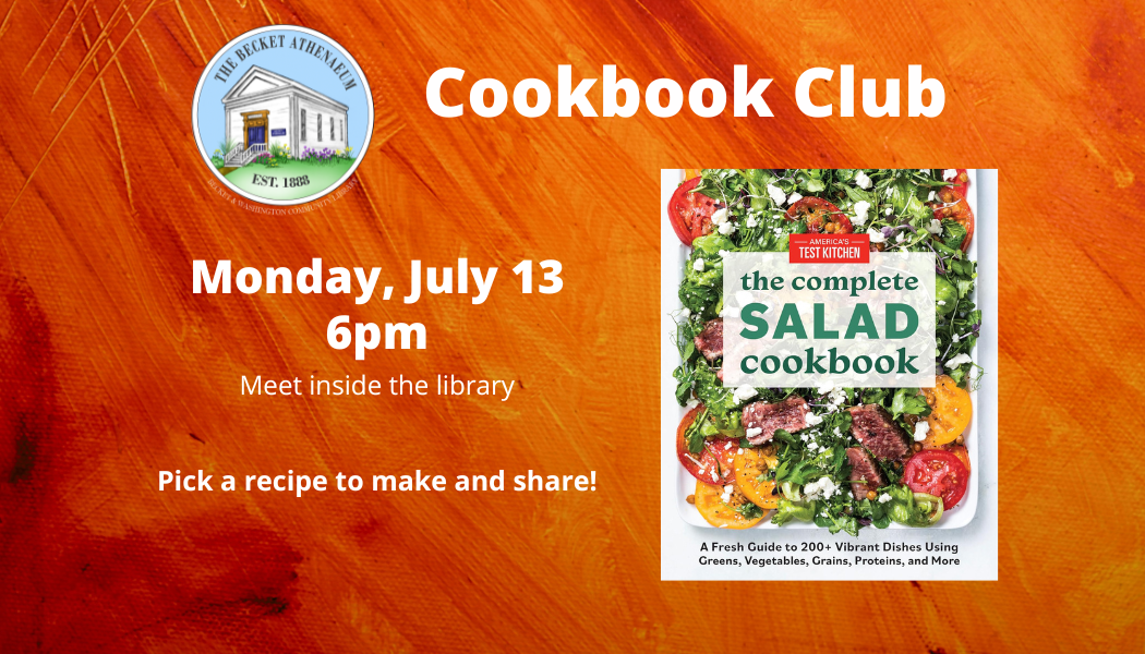 Cookbook Club - “The Complete Salad Cookbook”