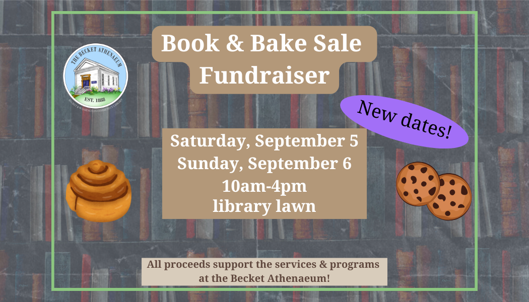 Book &amp; Bake Sale Fundraiser