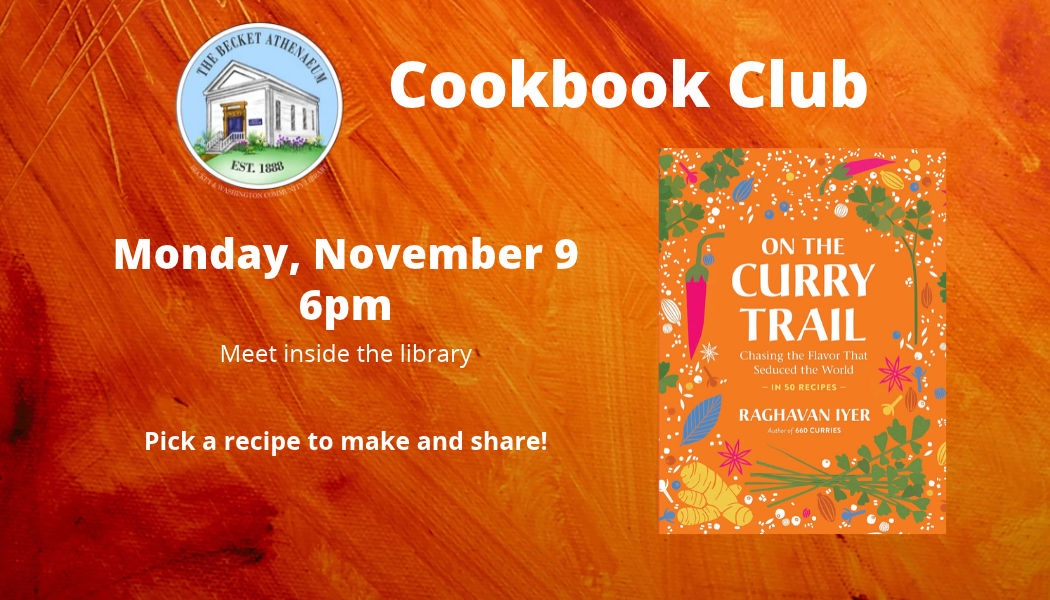 Cookbook Club - “On the Curry Trail”