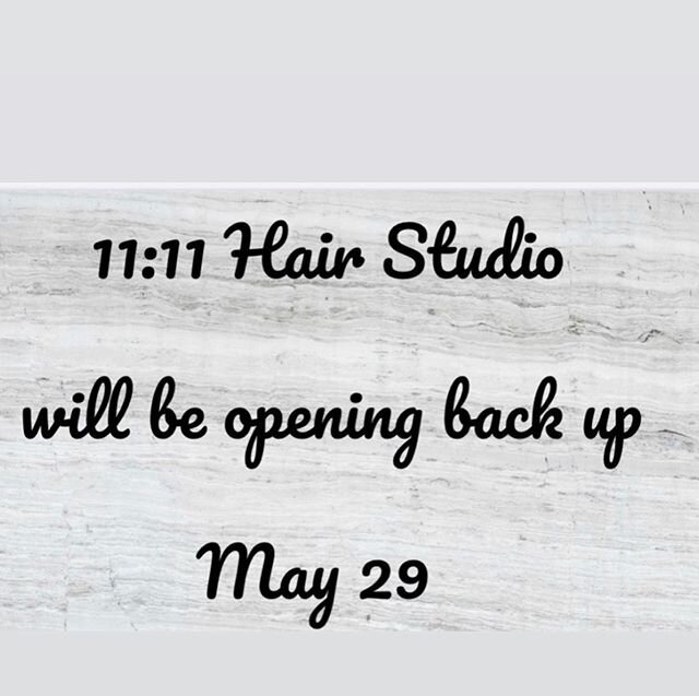 I am BACK!! Looking forward to seeing each and everyone of my guests!! I have some guidelines that have been implemented in 11:11 hair studio. 
Take the time to read and if you have any questions please just dm me!!
.
.
.
.
#nbrextensions #nbrtribe #