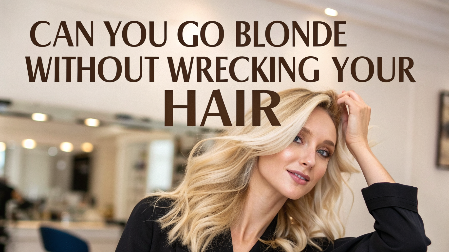 Can You Go Blonde Without Wrecking Your Hair?