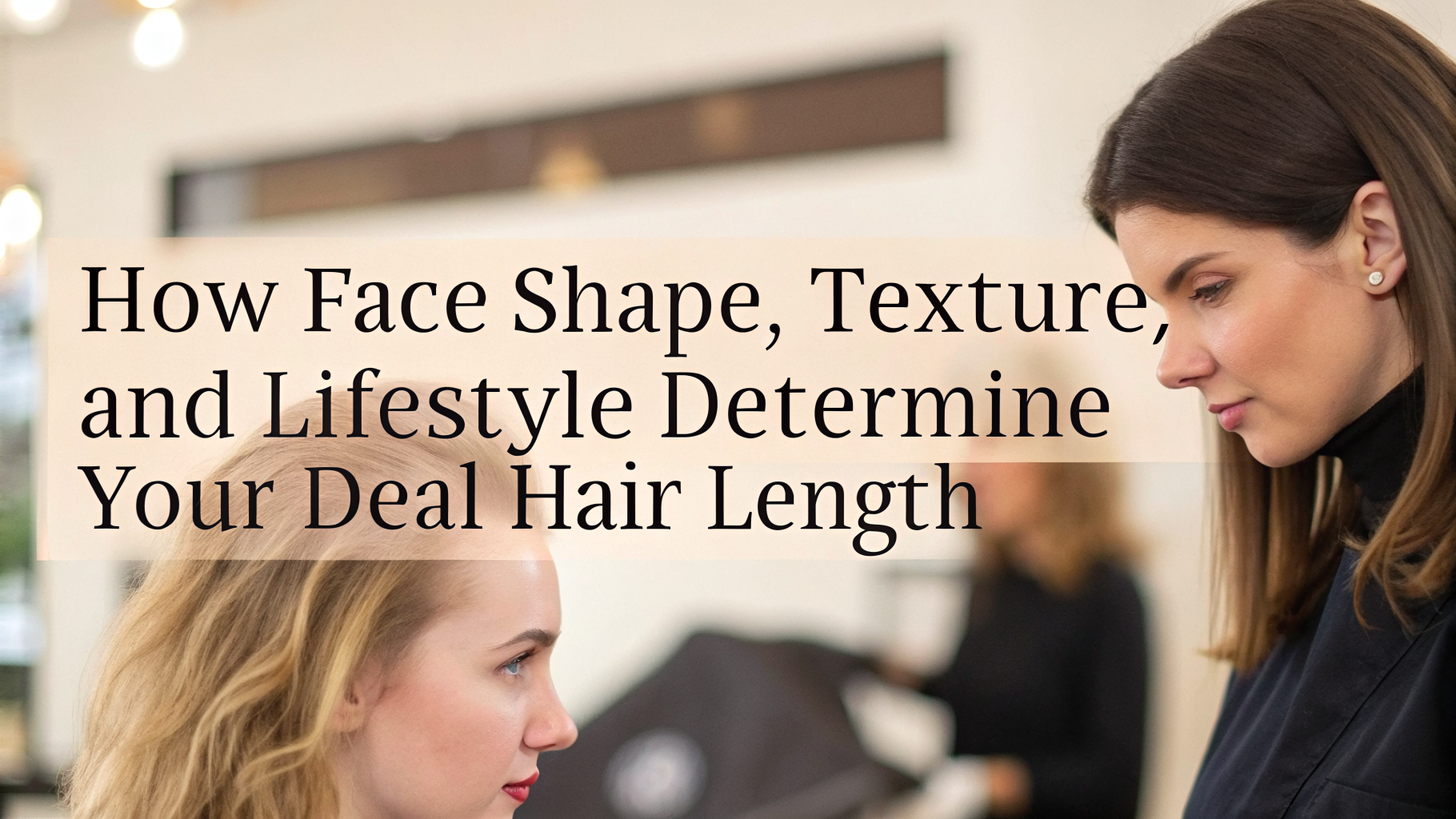 How Face Shape, Texture, and Lifestyle Determine Your Ideal Hair Length