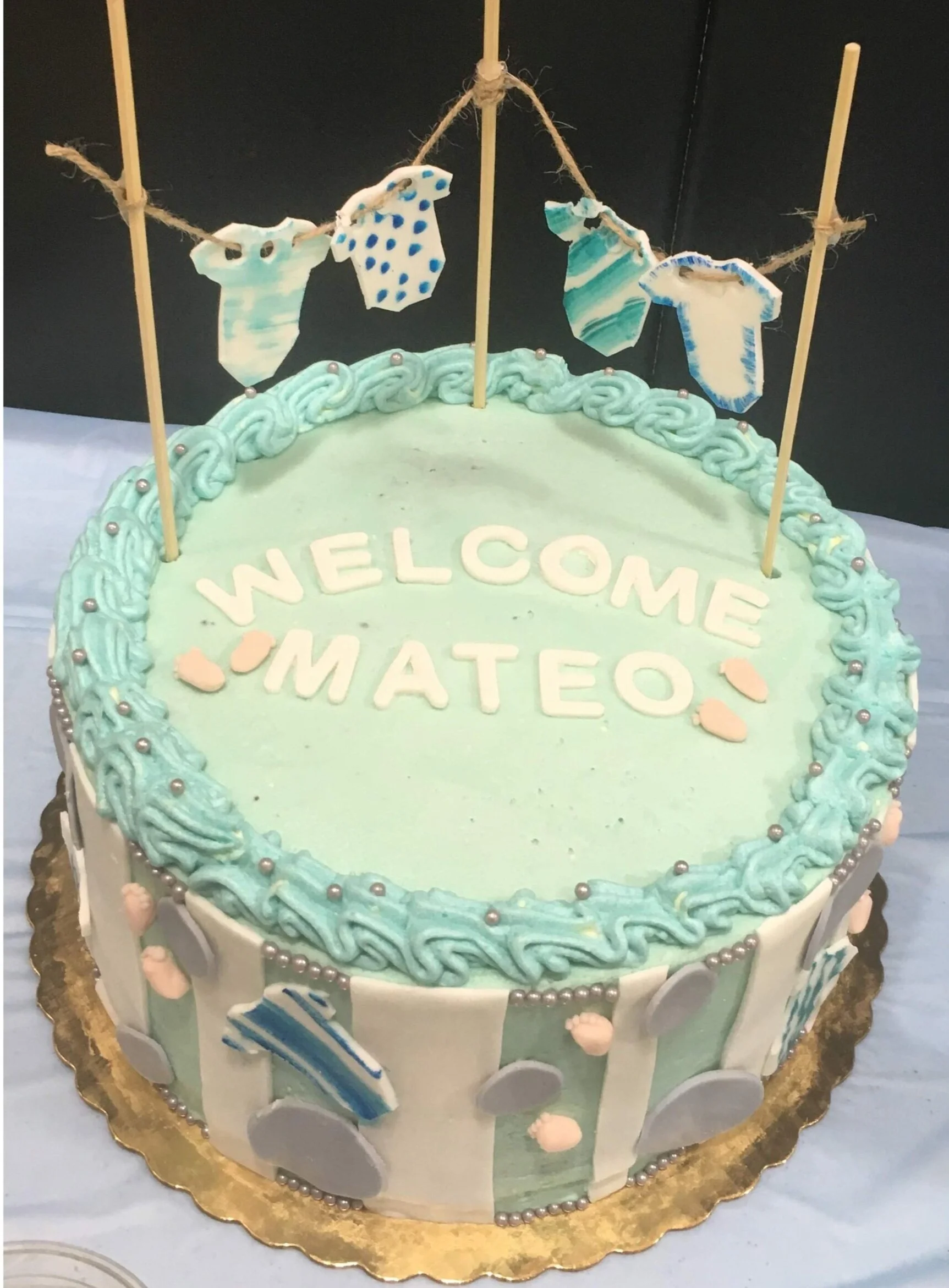 Boy Baby Shower Cake 