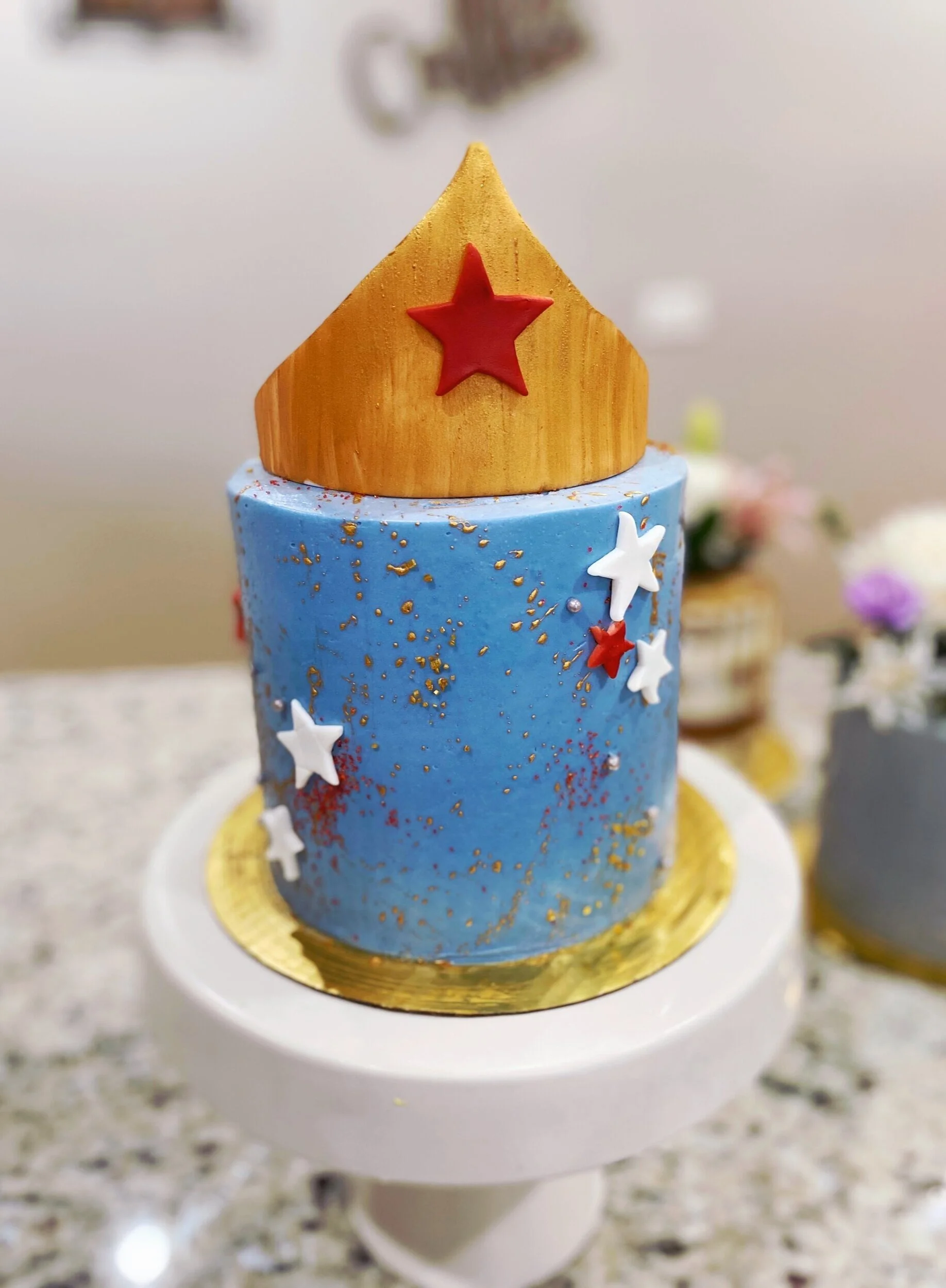  Wonder Woman Mother's Day Cake 