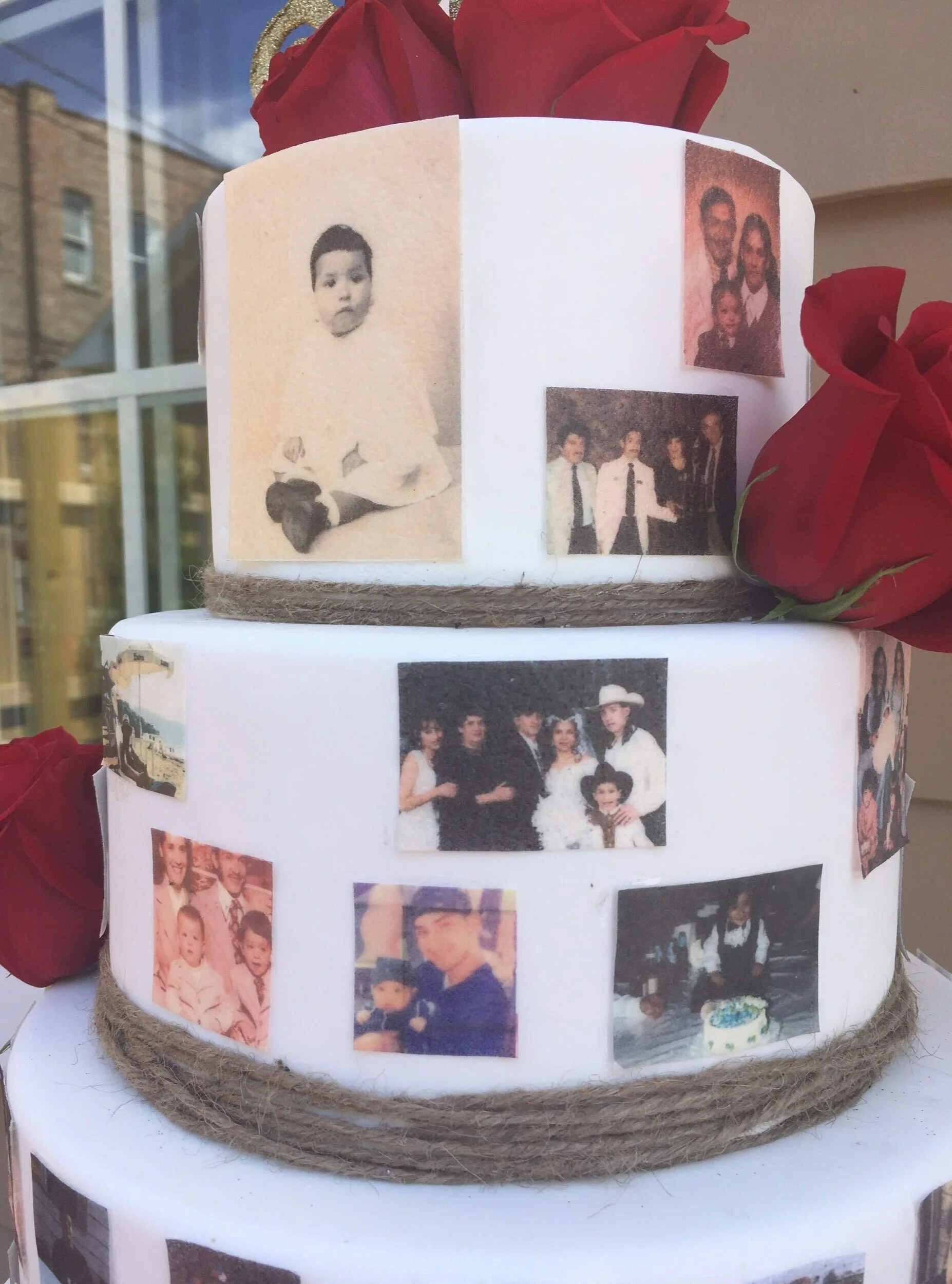 75th Picture Birthday Cake 