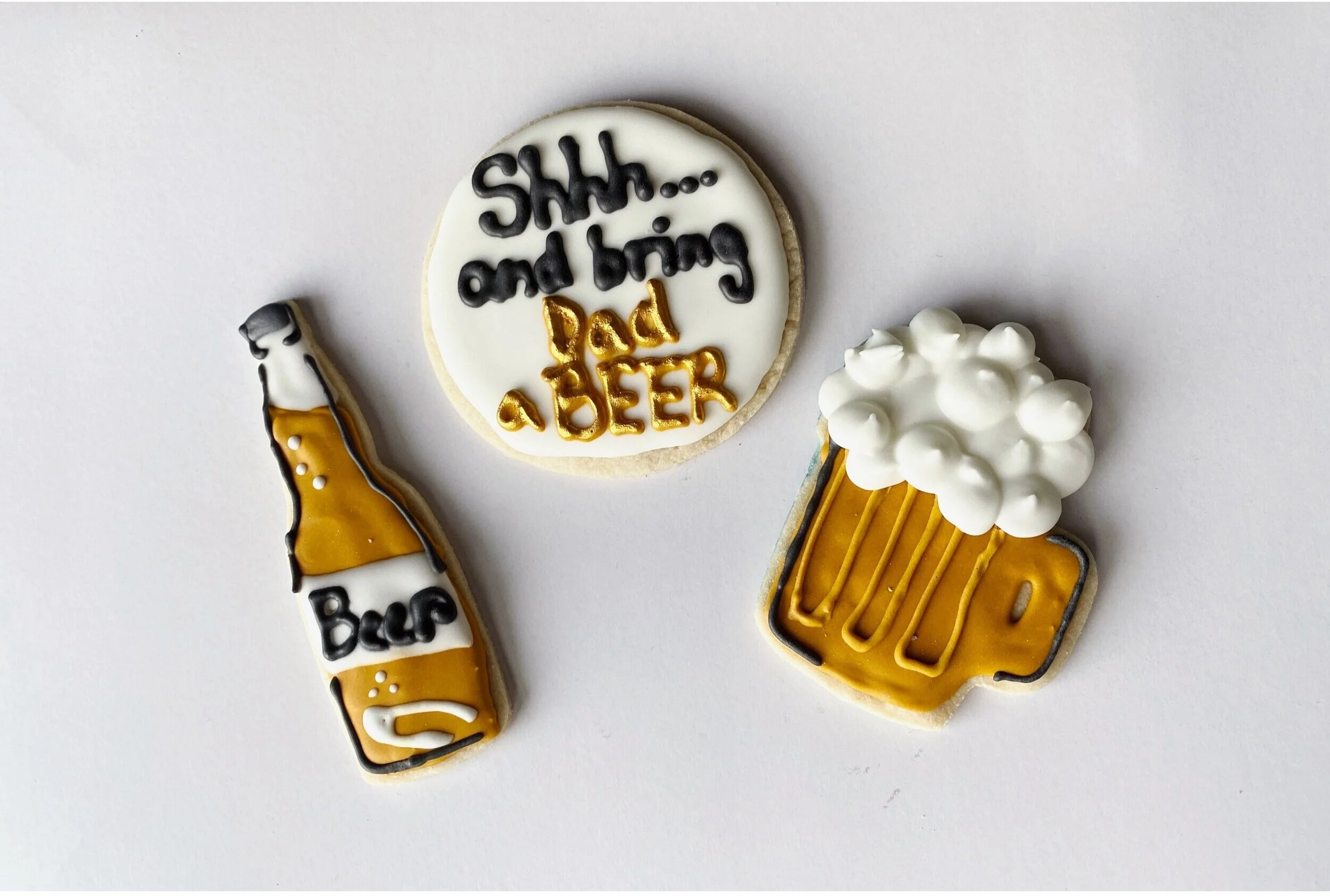 Cheers to Dad Sugar Cookies 