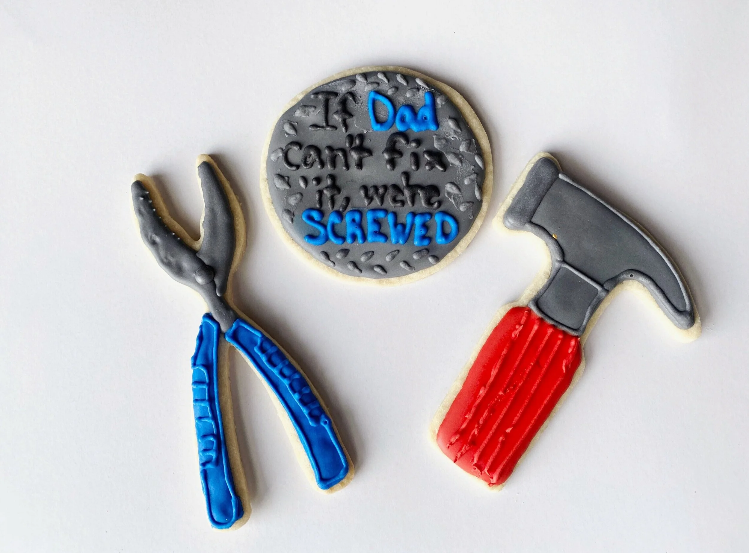 Fixer Upper Dad Sugar Cookies 