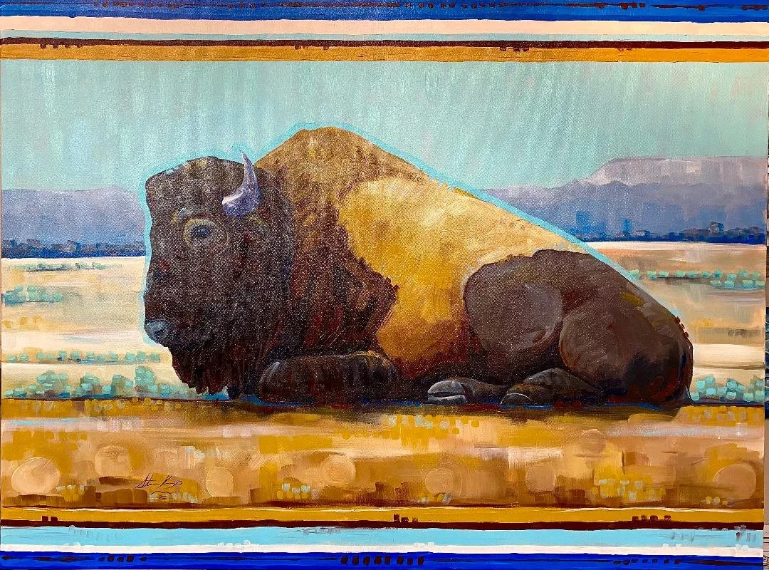 "Iconic Throne"  48"x36"