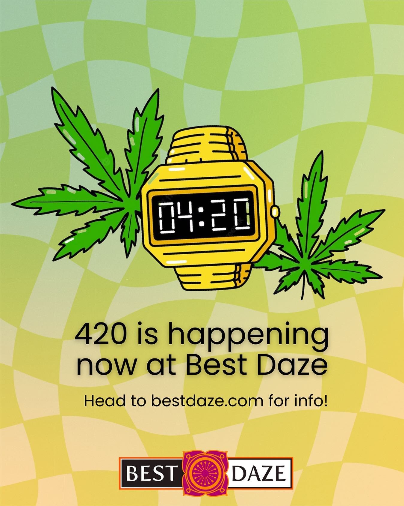 Ready for 420? Head to bestdaze.com!

For educational purposes only 🤓
Please consume responsibly 😊 For adult use 21+ only