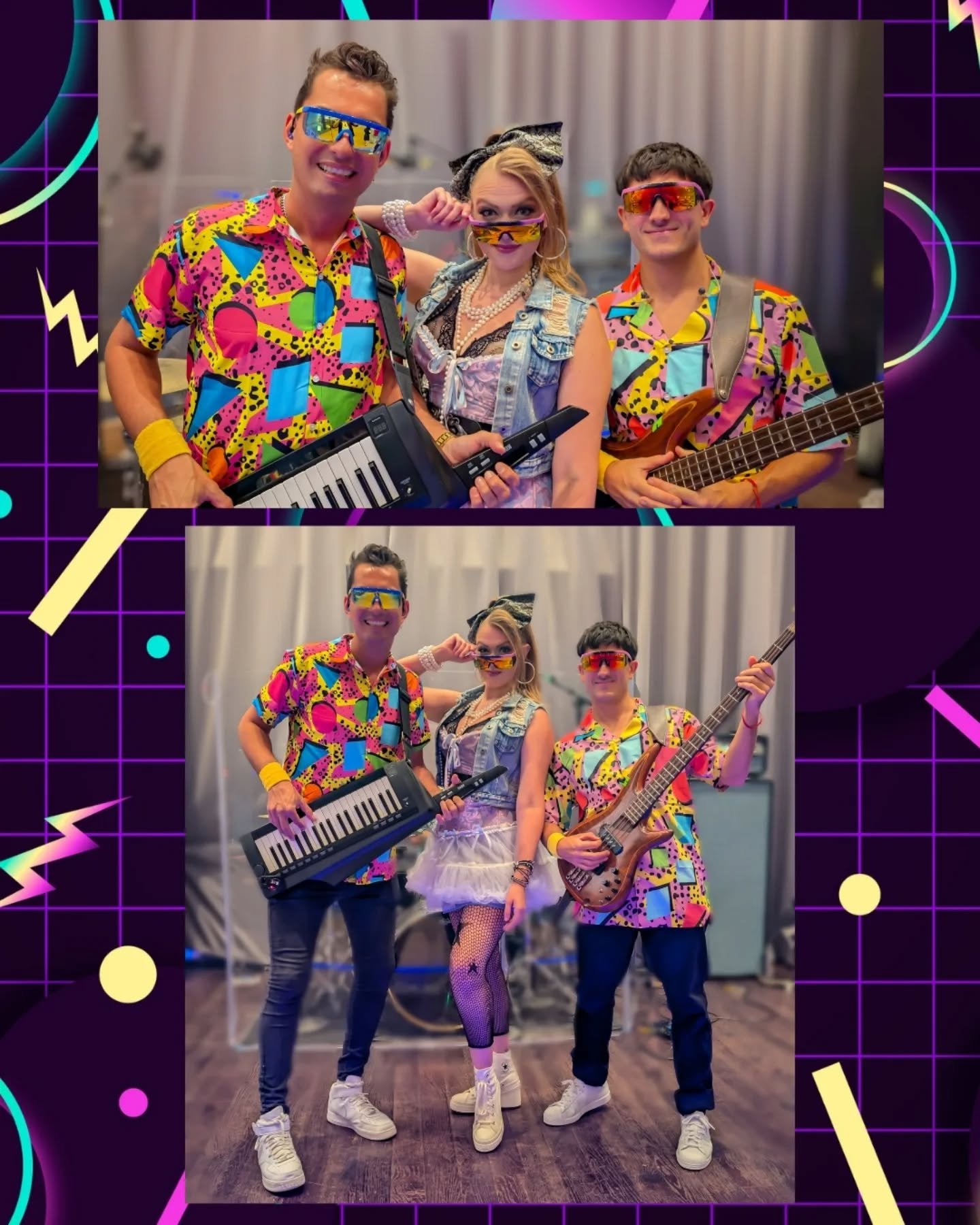 📼🤘 We've been having a great time revamping our 80s ANTHEMS show for @utopiaoftheseasofficialrc with @royalcaribbeanentertainment 

As always, thank you to @taee_uk for keeping us busy working and partying in style! 

&bull;

@c.i.a.liveband @royal