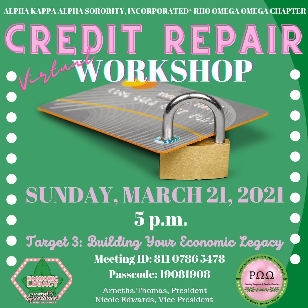 Credit Repair Workshop