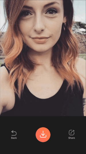 Share page transition