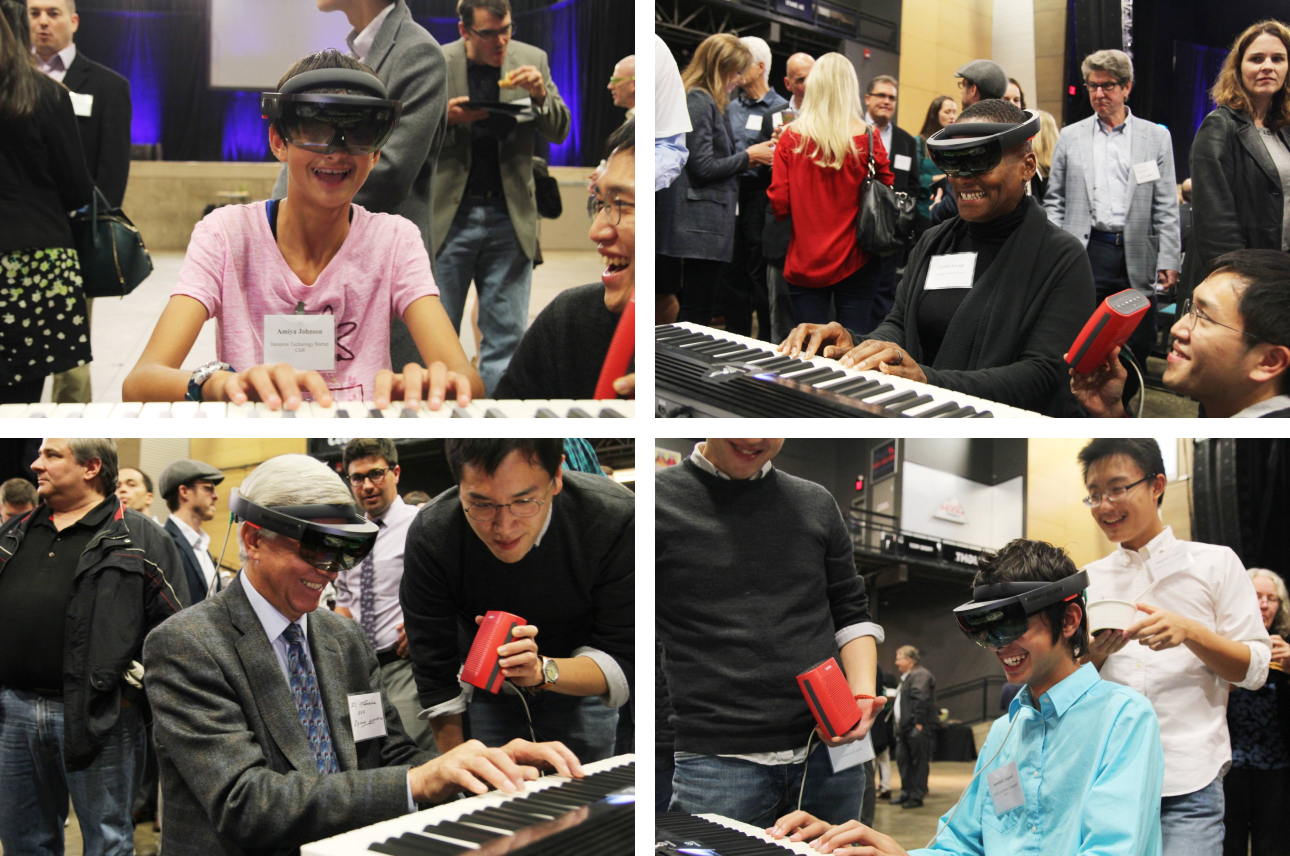 In the demo day of AlphaLab (our founding partner), everyone was having fun with Music Everywhere