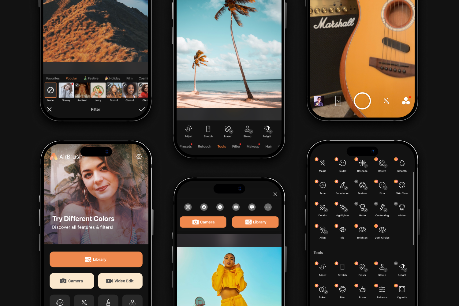 App Redesign- AirBrush