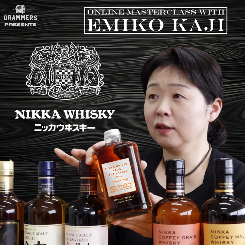 Feb. 12:  Online Masterclass with Nikka's Emiko Kaji