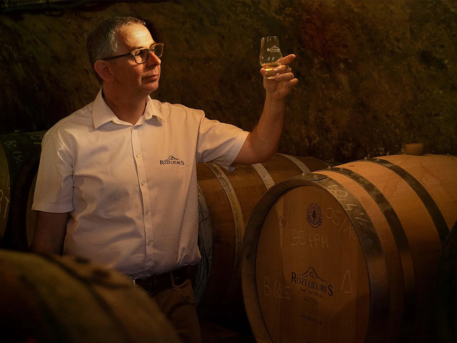 Feb. 5, 2021:  Rozelieures French Whisky Founder Christophe Dupic