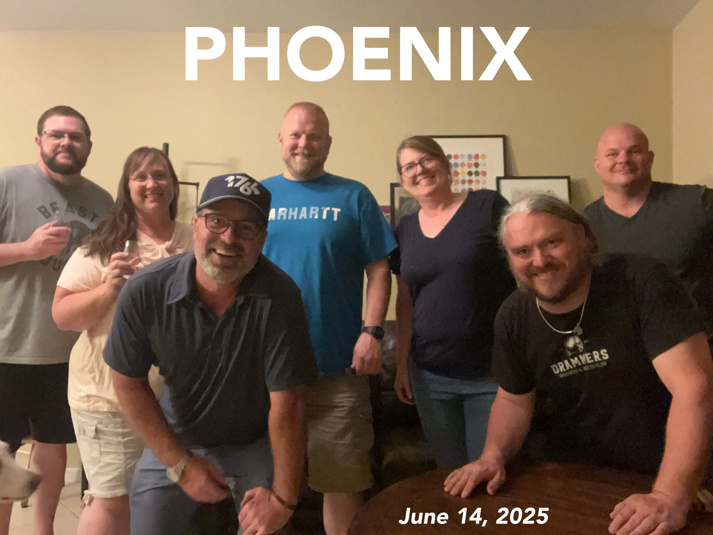 Jan. 19:  Drammers Phoenix