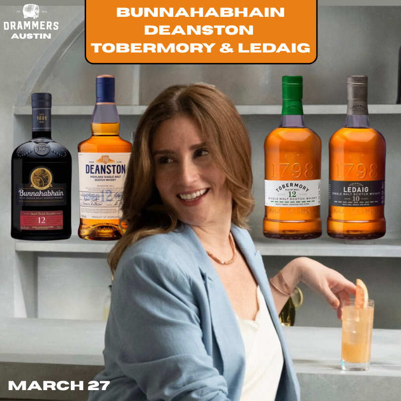 27 Mar 2026 Naomi Ayala - Austin Single Malt Scotch - DRINQY.com Drammers Whiskey and Spirits Club Whisky Agave Mezcal Rum Bourbon Scotch Rye DRINQY Droplet Auctions The Drammening Testify.png (Copy)