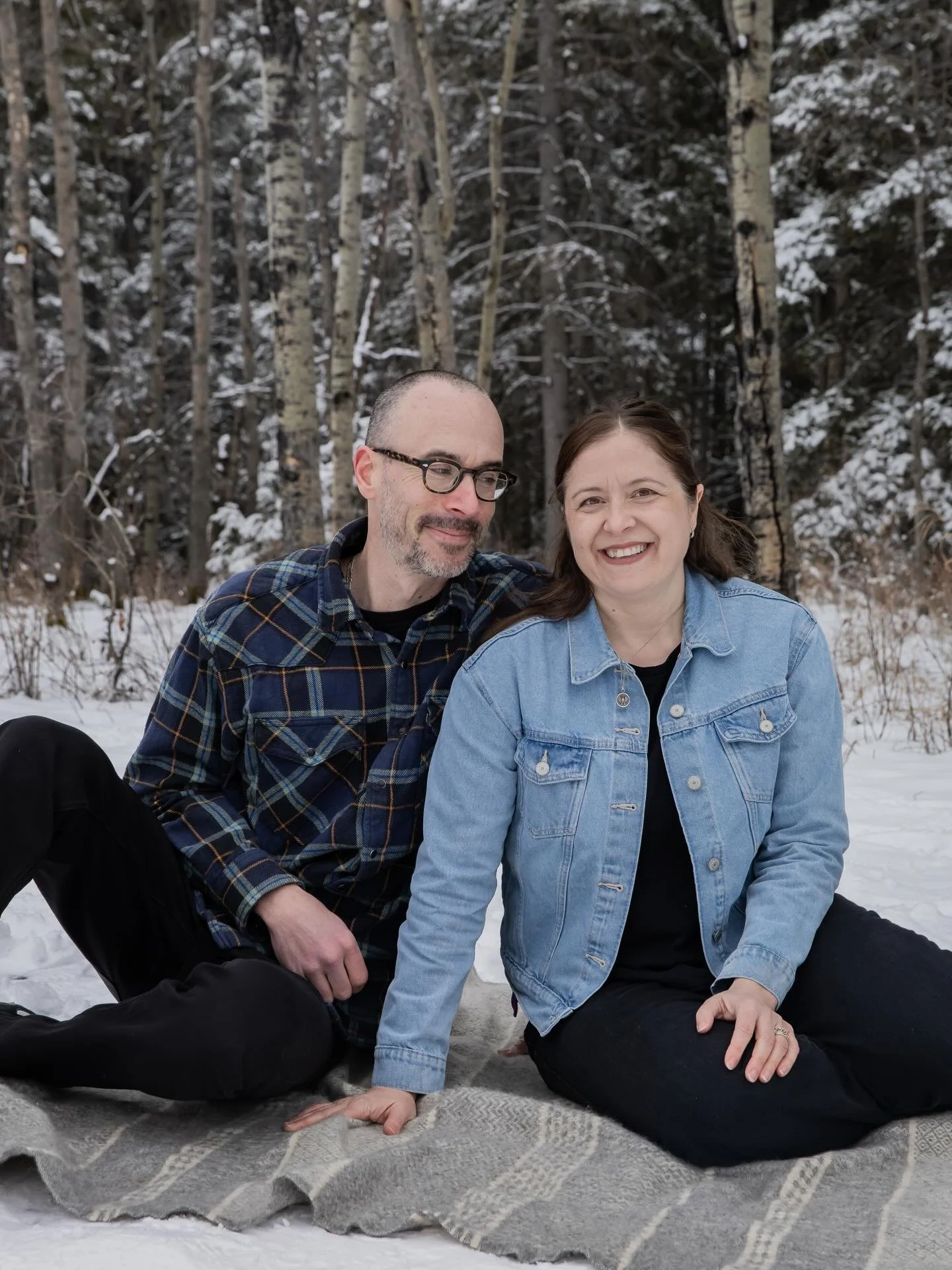 They say that snow is coming again.

Here&rsquo;s my solution. Find someone to keep you warm, someone that looks at you like he looks at her. 

Speaking of, that&rsquo;s one of the things I love about taking photos of couples. I see the looks like th