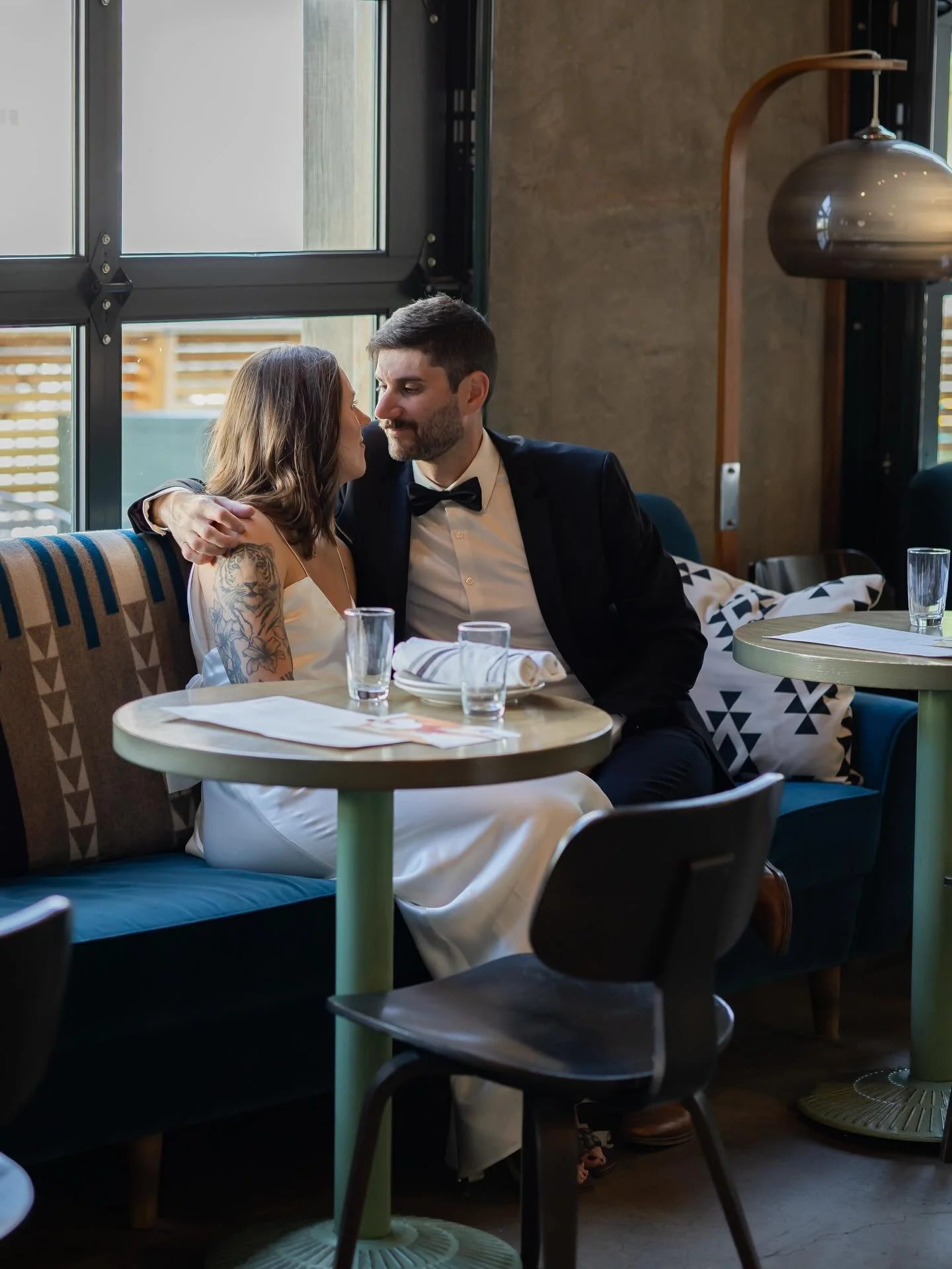 You know what life needs? 

More love! Always. 

And can I witness it, please? More engagements. More weddings. More couples who can&rsquo;t get enough of each other. 

Big thanks to @thebridgettebar for hosting this amazing engagement session and he
