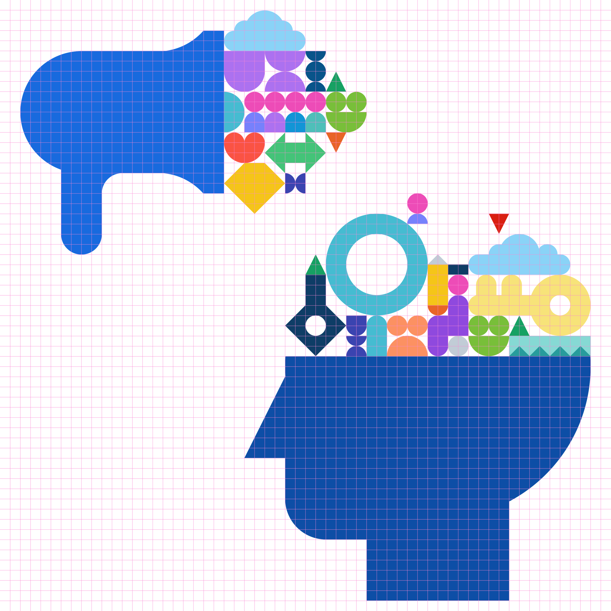 Our illustration style highlights the new color system, helps us illustrate our message, and adds visual joy.