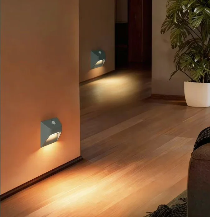 Two 3DprintRV Walkway Lights Activated