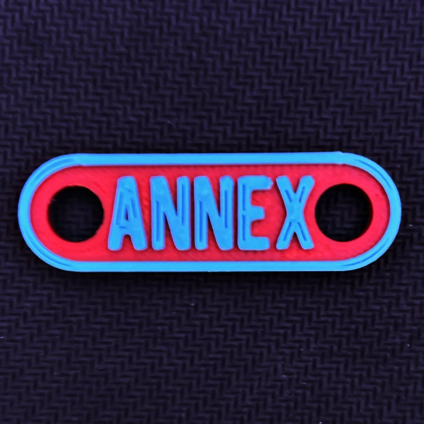3DprintRV Small Caravan Key Tag - Annex