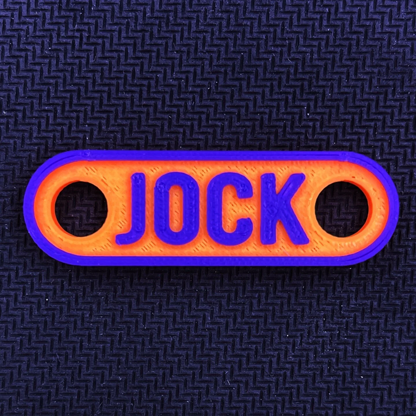 3DprintRV Small Caravan Key Tag - Jockey Wheel