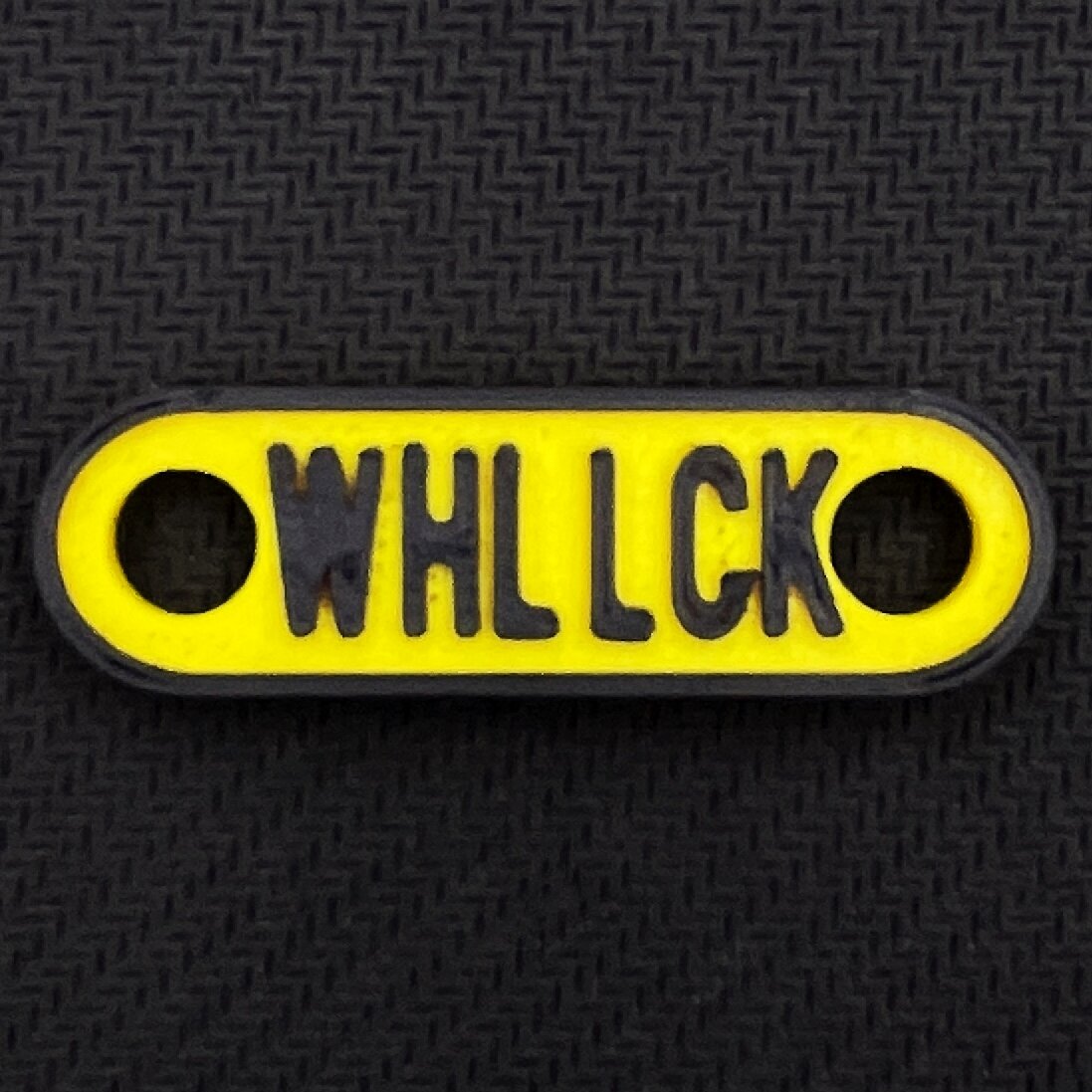 3DprintRV Small Caravan Key Tag - Wheel Lock
