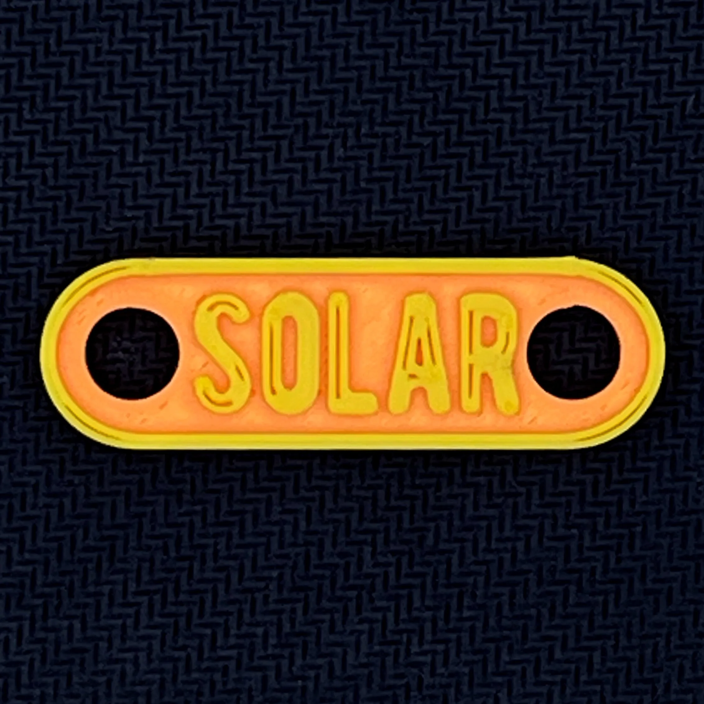 3DprintRV Small Caravan Key Tag - Solar