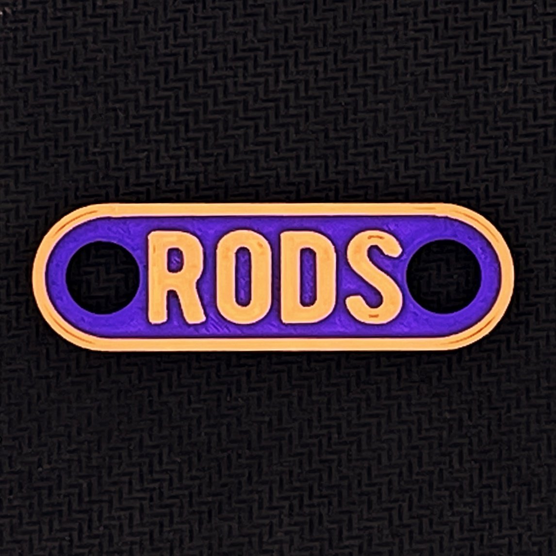 3DprintRV Small Caravan Key Tag - Rods