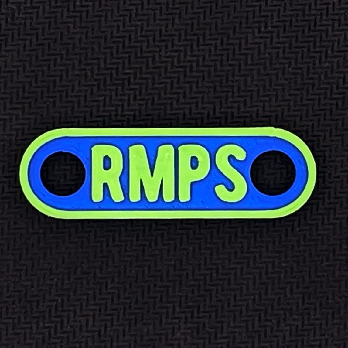 3DprintRV Small Caravan Key Tag - Ramps