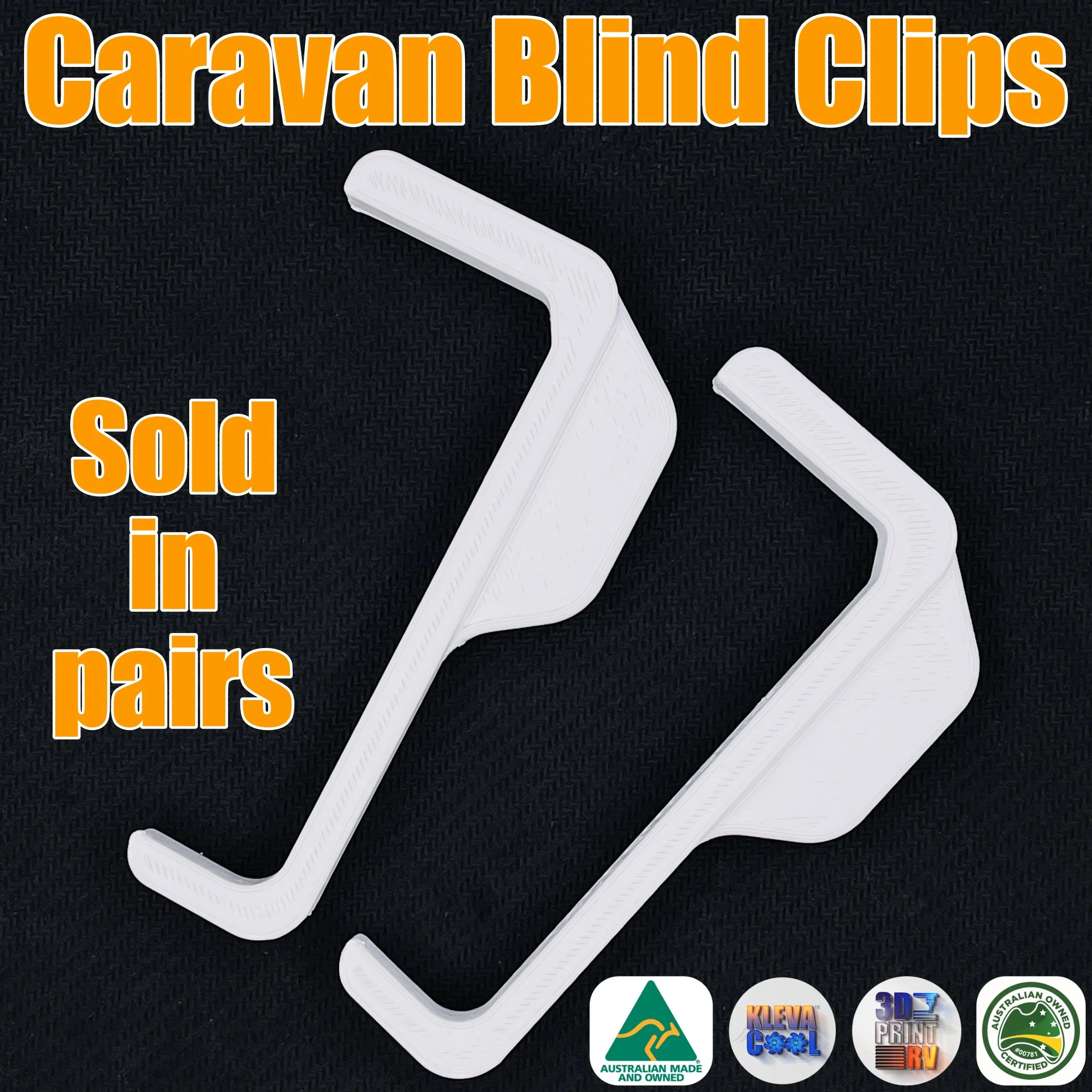 Blind Clip compatable with Dometic Mobicool Window Blinds