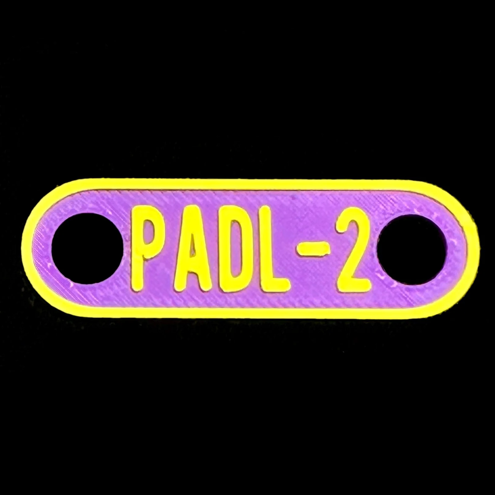 3DprintRV Small Caravan Key Tag - Padlock 2