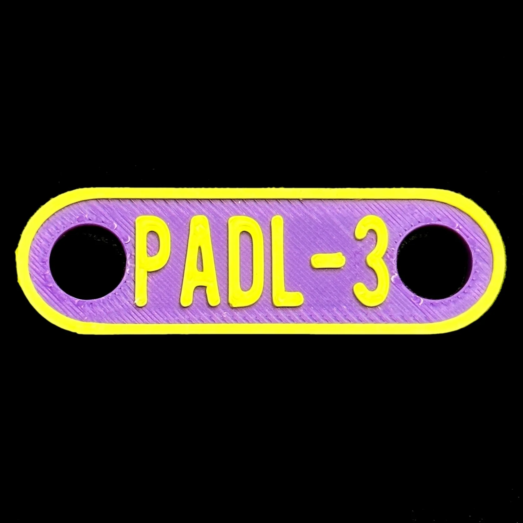 3DprintRV Small Caravan Key Tag - Padlock 3