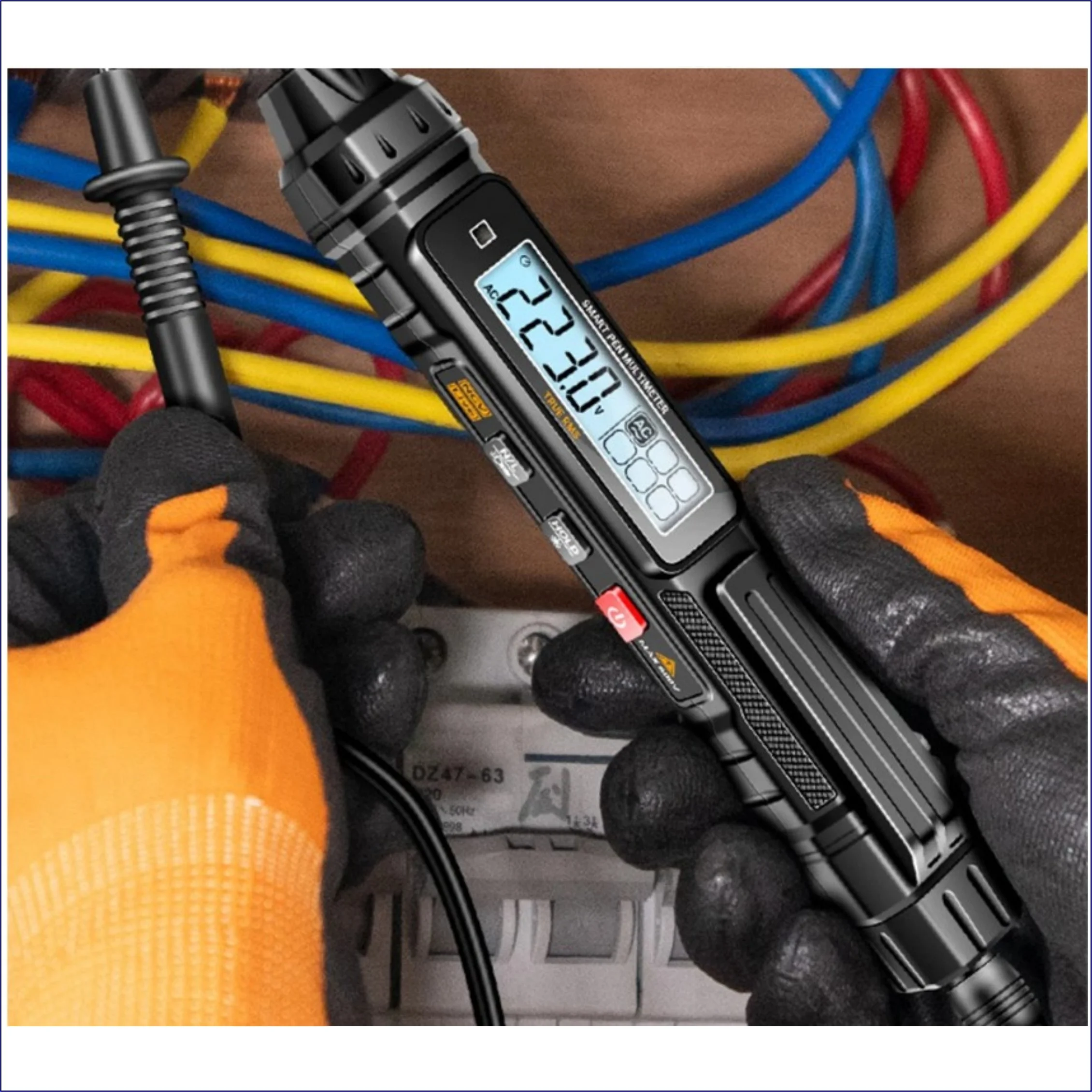 Multimeter Pen In Use