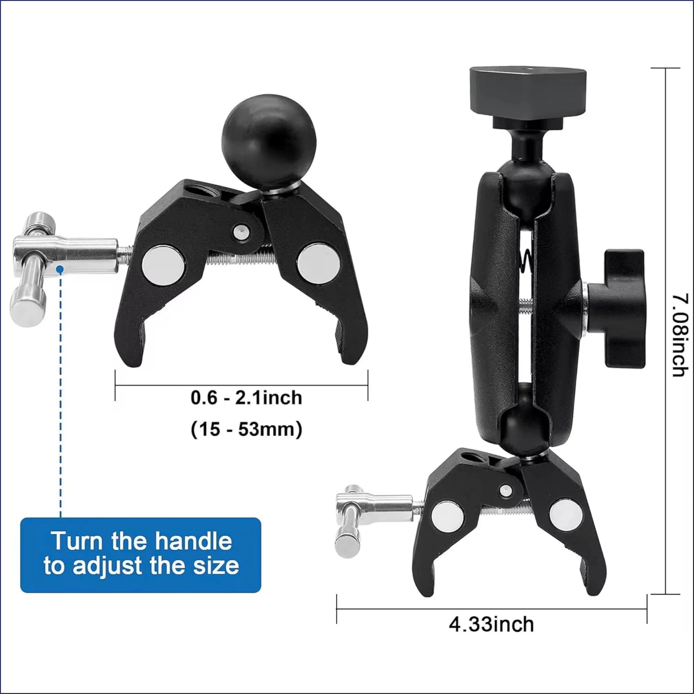 Starlink Awning Mount Clamp Dimensions