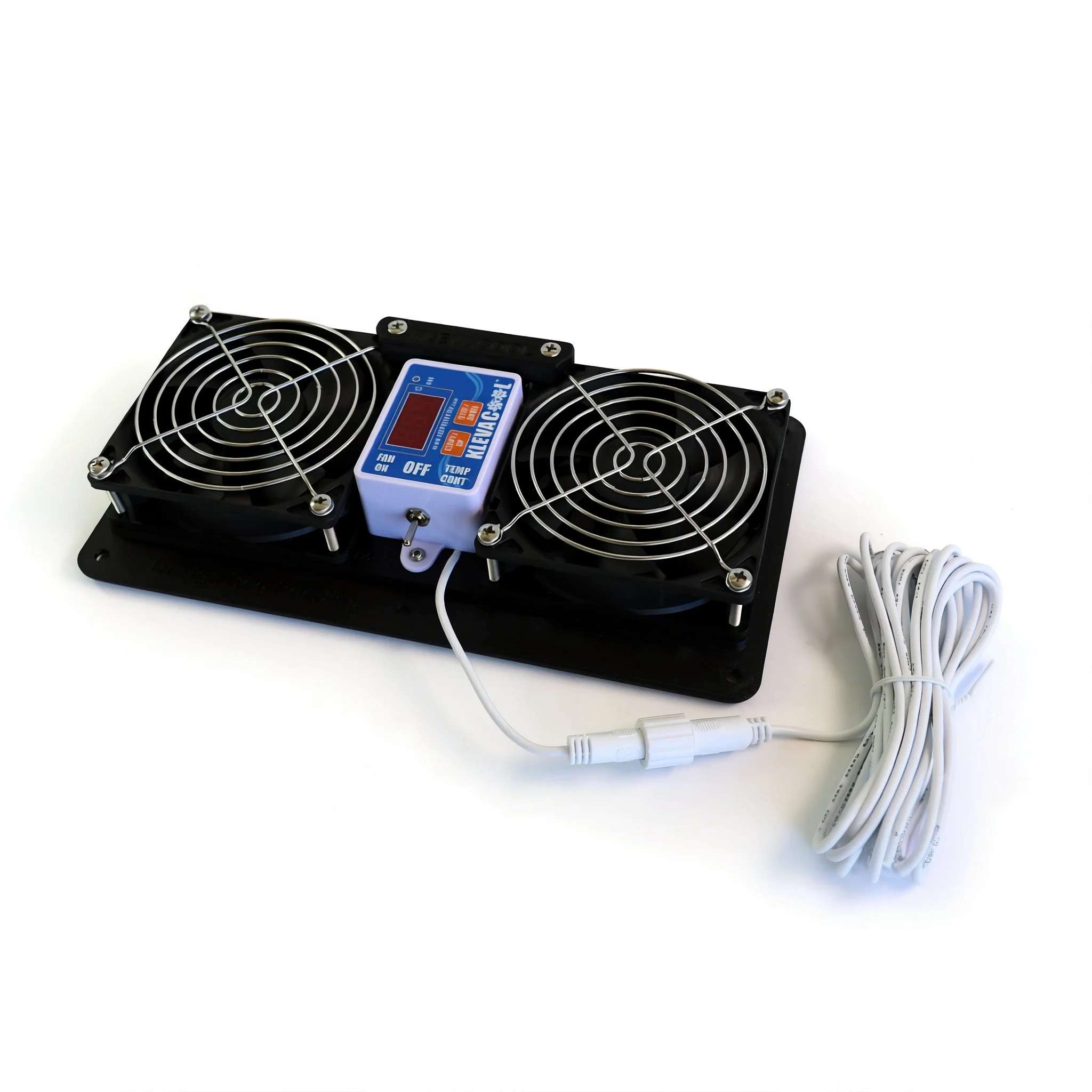 90mm KavityKoola Black Fans Rear View