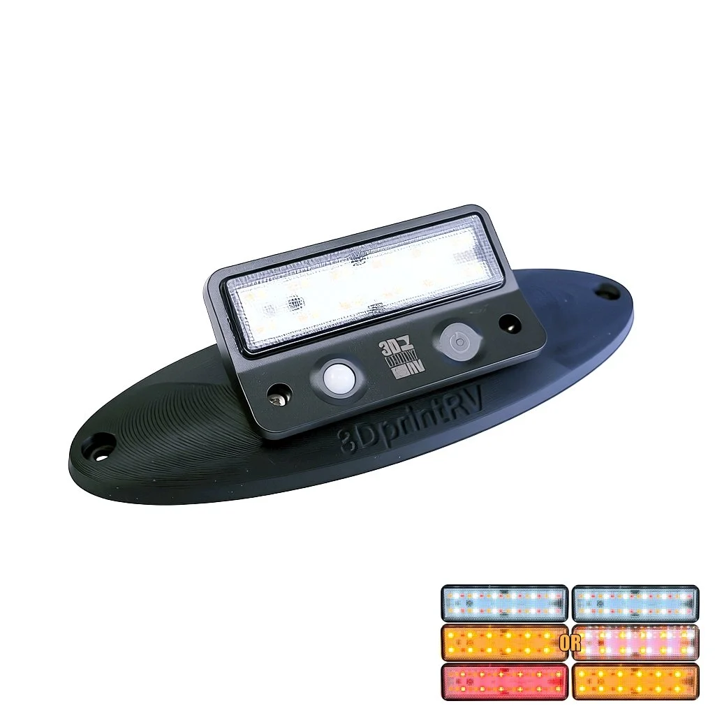 Black 3DprintRV Oval Awning LED Lamp With Colour Options.jpg
