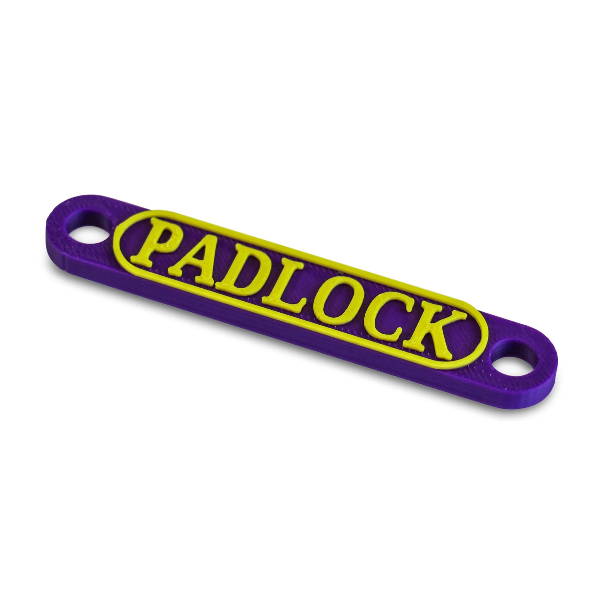 3DprintRV Caravan Tag Padlock