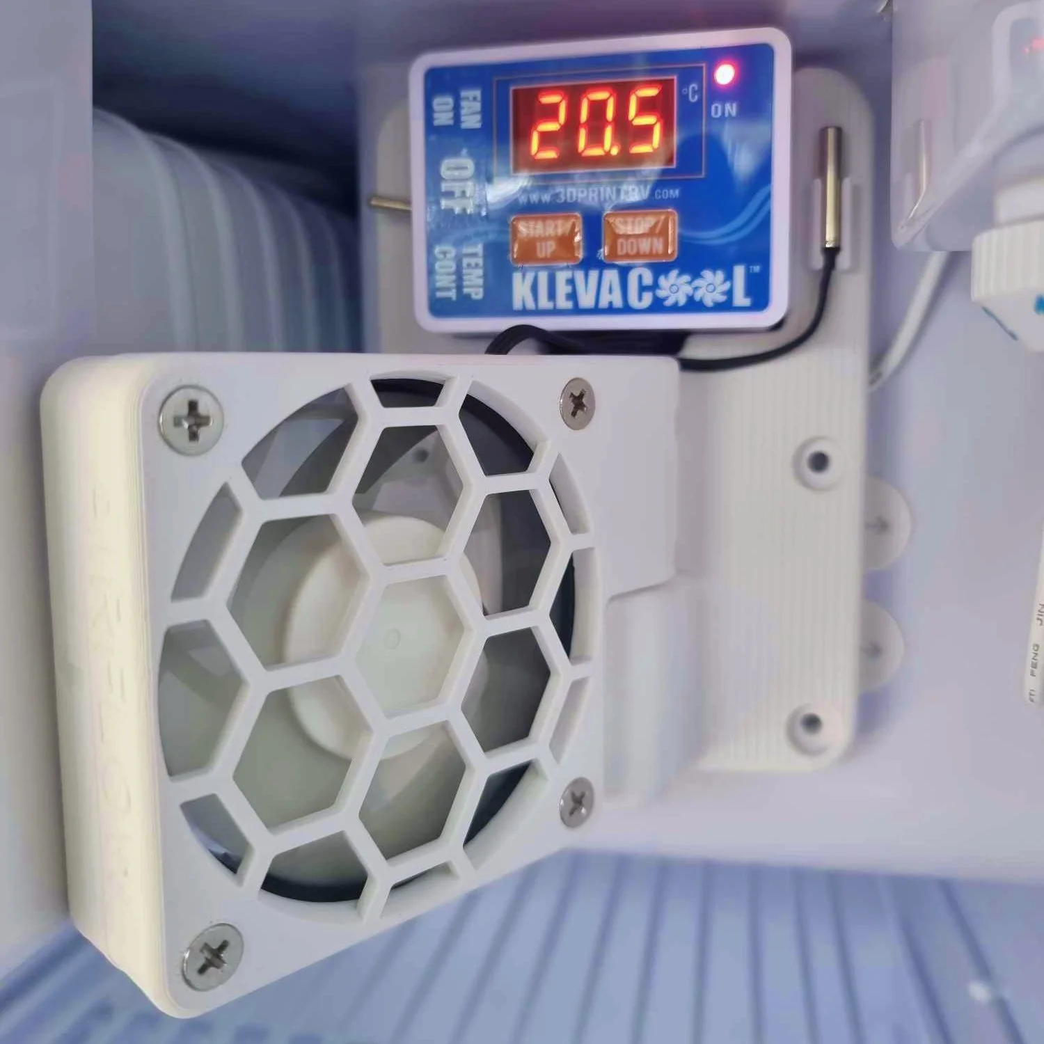 Klevacool™ Caravan Compressor Fridge Adjustable Fan Kit