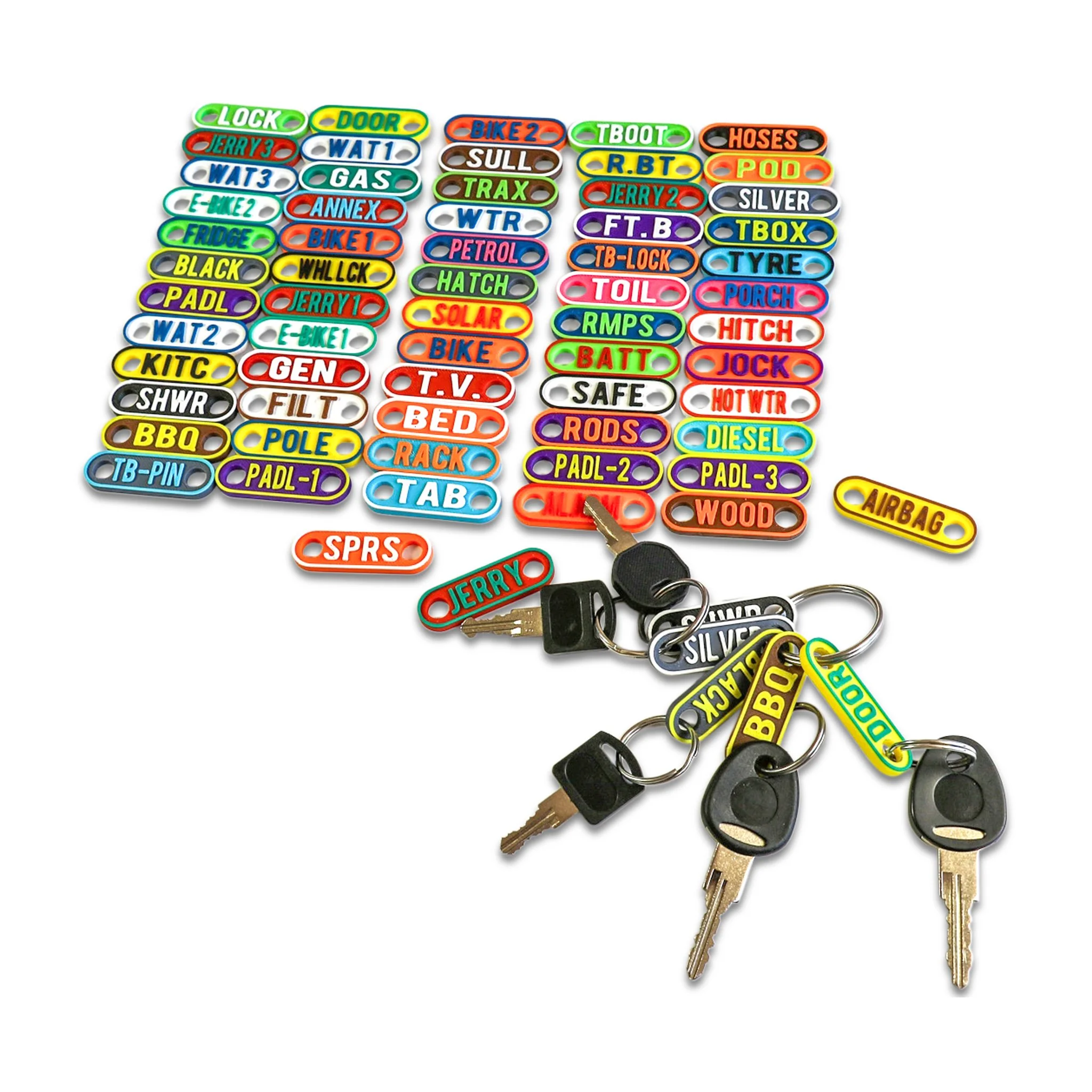 Caravan Key Tags - Short Series