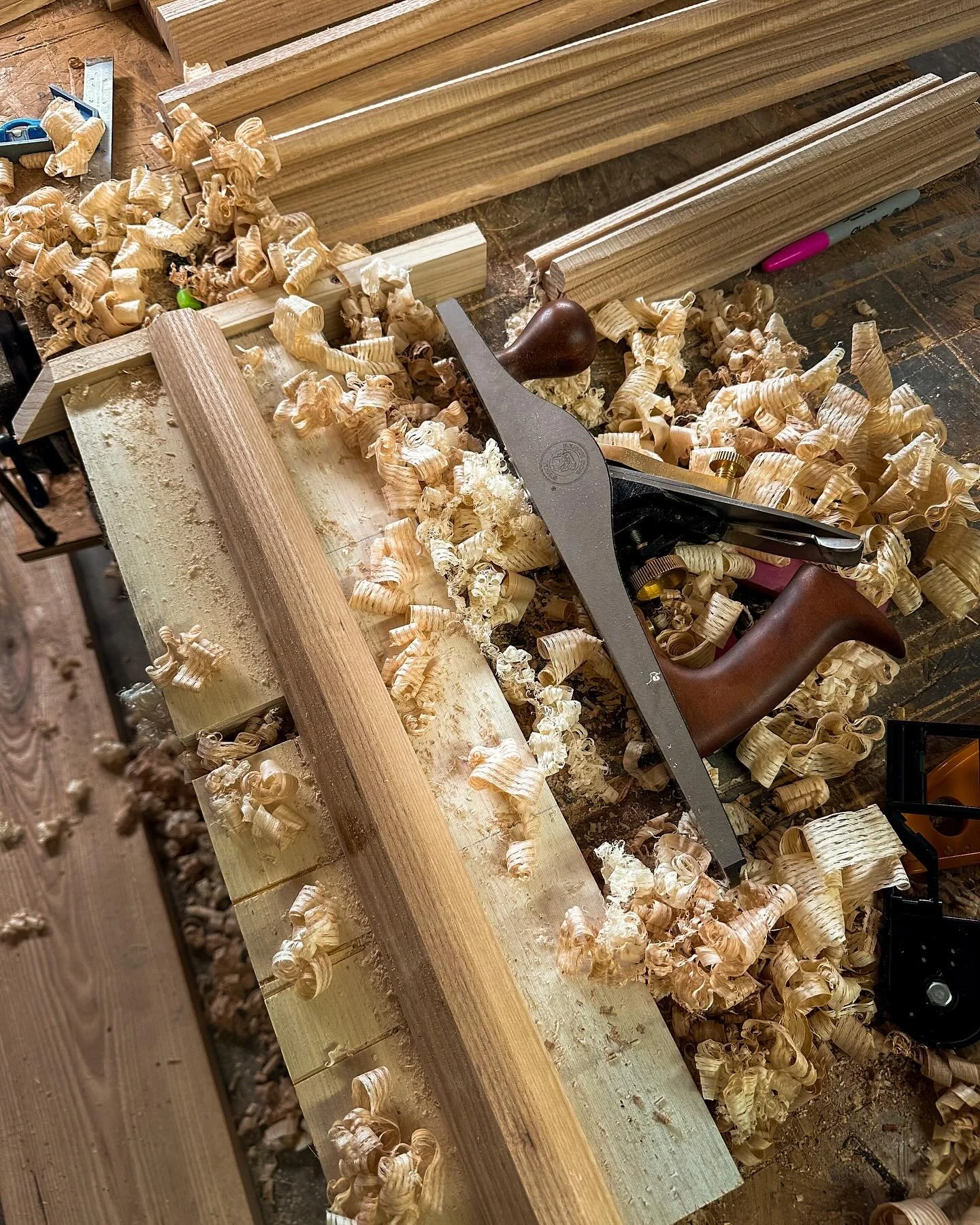 Time to shape the legs 🦵 ☠️
&mdash;&mdash;&mdash;&mdash;&mdash;&mdash;&mdash;&mdash;&mdash;
#woodworking #chairmaking #handmade #handtools