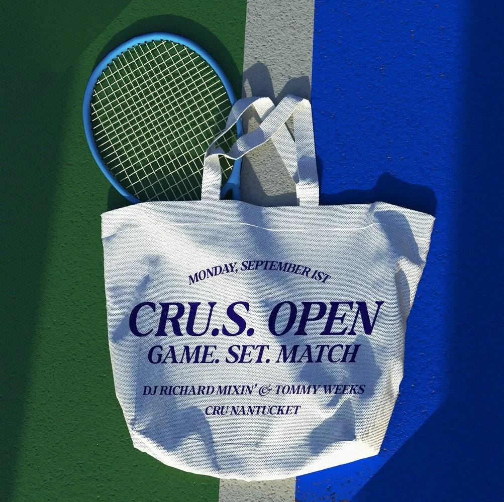 CRU.S. Open Labor Day Party @ CRU Nantucket w/ DJ Richard Mixin