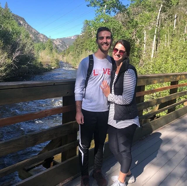 Interrupting my normal quilt posts with a glimpse into my exciting week!
Highlights were our youngest daughter getting engaged. (So excited to have Connor join our family!!) ....climbed a 14er....celebrated 60 years of marriage for Carl and Elaine...