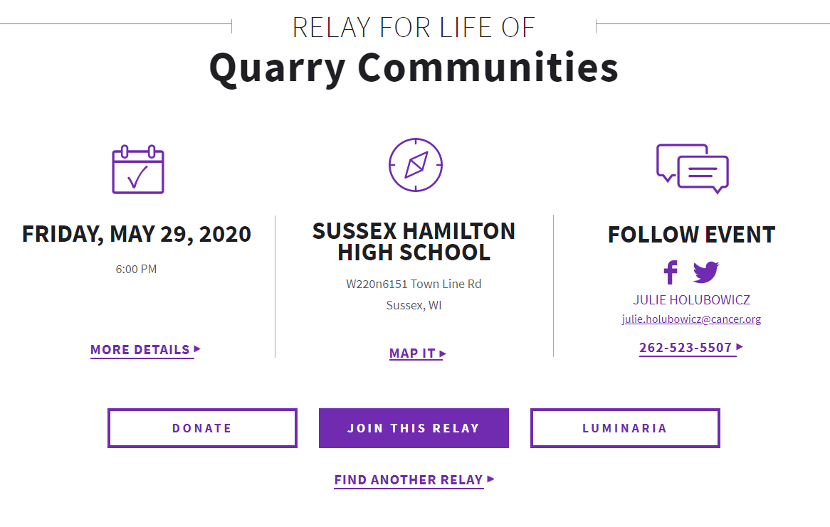  Relay For Life: What can you do?