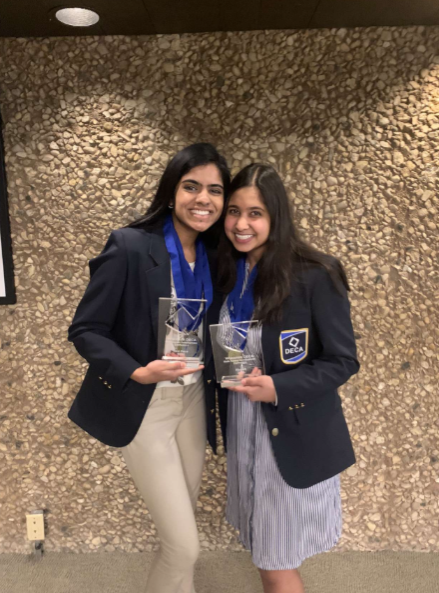 Ranasaria and Majjigapu Elected as DECA State Officers!