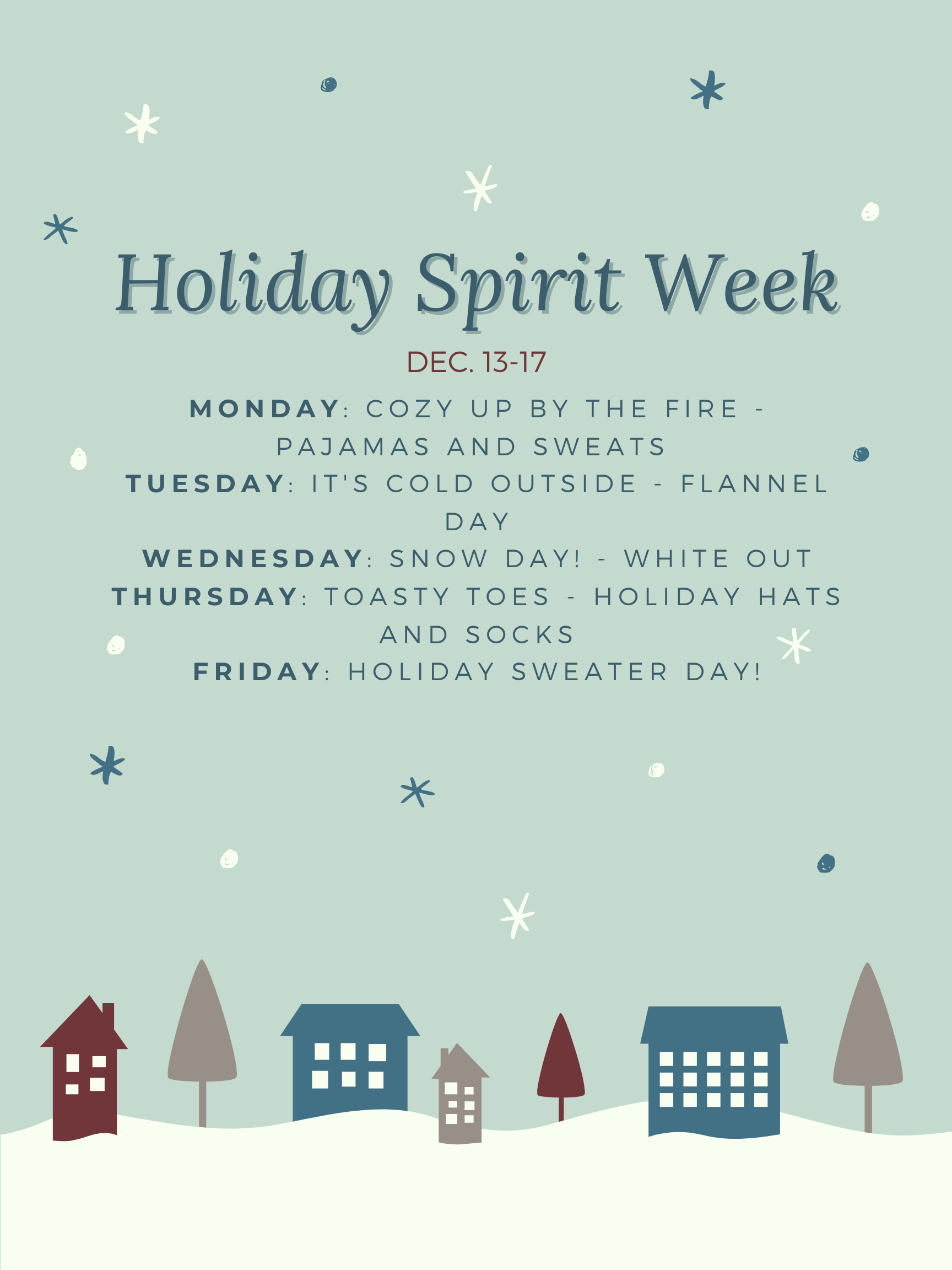 SPIRIT WEEK!